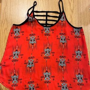 Tank top blouse.  Super cute!